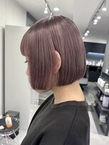 いろあそび 町田 褒められる暗めカラー【プラムベージュ】町田/ダブルカラー