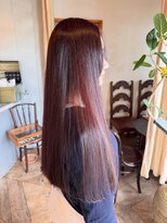 ヘアー メイク コラム コウ hair make column Coo&nbsp;ワインレッド