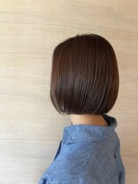 アヴァン(avan.)&nbsp;大人かわいい 内巻きボブ モカブラウン