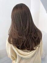 アルバム 池袋(ALBUM)&nbsp;くすみベージュオリーブカラー秋色透明感カラー_ba536732
