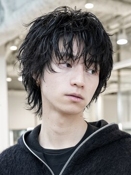 バイフィフス 原宿/表参道(by fifth) 原宿ルーズパーマシャドウパーマラウンドマッシュウルフカット