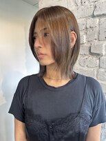 バンビ ミムデオム(BAMBI MIMU de HOMME)&nbsp;韓国シャギーレイヤーボブ
