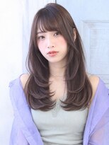 ジュール(Jule)&nbsp;レイヤーロング/ハッシュロング/顔まわりレイヤー/小顔レイヤー