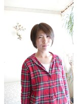 フロリフェール ボブベースのショートスタイル