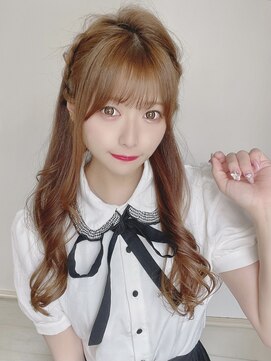 ローラン(ROULAND) 【ROULAND坂本】ゆるふわハーフアップ