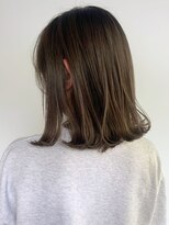 アイティー バイ アルバム 中野店(IT by ALBUM) シークレットハイライト_マロンベージュAラインボブ_ba328383