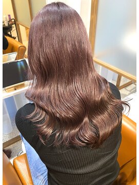 ジーナ 西新(Zina) 大人上品＊柔らかピンクヘアー【Zina西新】