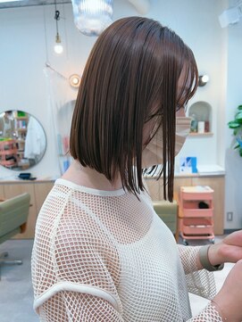 ロウバイレボ 柏(lou by revo) ショートボブ/ミニボブ/マッシュ/切りっぱなし/柏駅