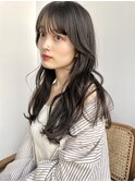 セミディ/シアーカラー/レイヤーカット/渋谷