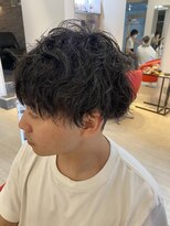 ヘアーリゾートラシックアールプラス(hair resort lachiq R+) 《R+》波巻きパーマ/スパイラル/ツーブロック/無造作ヘア/癖毛風