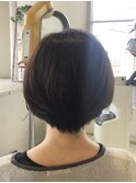 20代30代40代◆ふんわり丸みショートボブ/ナチュラルショート