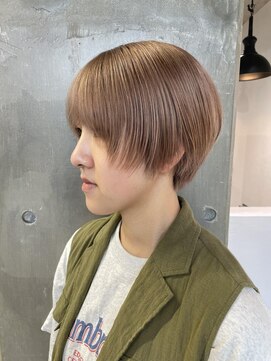 ミューバイケンジ(miu by KENJE) miu&伊藤夏海  ◎暖色ミルクティー