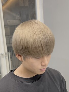 イヴ 原宿(I've) 艶髪マッシュ×ミルクティーベージュ【原宿/i've】tomoya