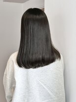 ネイヴィル オモテサンドウ(navile omotesando)&nbsp;オリーブグレージュ髪質改善水素×17stepリンゴ幹細胞Tr