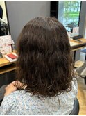 【ミディアムパーマ×トリートメント】
