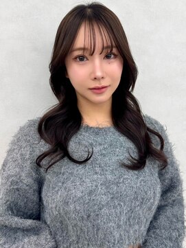 エジョン 八幡山店(Aejon) レイヤーロング/ヘルシースタイル/韓国ヘア/ベビーピンク/調布