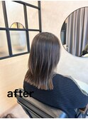 縮毛矯正&カラー&髪質改善 【before→after】 銀座 東銀座