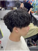 シャドウパーマ/メンズパーマ/マッシュパーマ
