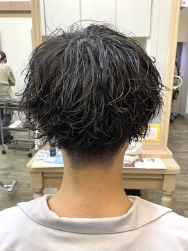 アルターリール(aL ter Rire) 韓国マッシュ/スパイキーショート/ブルーブラック[鎌取］中村