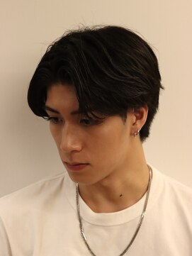 ザデイトウキョウ 表参道 青山(THE DAY TOKYO) メンズニュアンスセンターパート/ジェントルショート