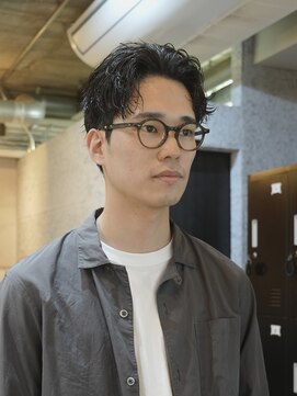 ヒカリス 中崎店(HIKARIS) メンズ × パーマ