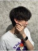 マッシュウルフ/縮毛矯正/コンマバング/マッシュウルフ/天神赤坂