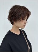ショートパーマ/ハンサムショート/ショートカット/ショートボブ