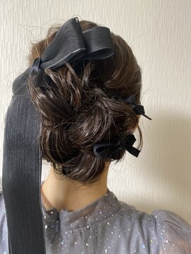 ミークスタイルヘアー(Miiku.style.hair) 洋装パーティヘアセット