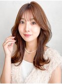 モテ髪くびれヘア美髪艶感イメチェンセミディサイドバング