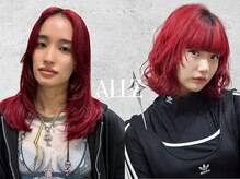 オルズ 渋谷(ALLZ)の雰囲気（ブリーチ/ハイトーン/ダブルカラー/ケアブリーチ/渋谷ブリーチ）