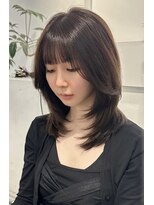 フォト 新宿三丁目(foto)&nbsp;新宿三丁目　小顔ミディアムレイヤー