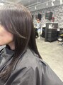 アンビシャス 国分寺 顔周りの後れ毛も丁寧にカットします♪ご要望をお伝えください◎