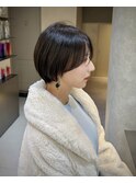 ハンサムマッシュ/ショートボブ/縮毛矯正/髪質改善