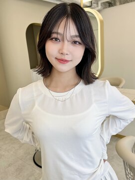 大人カワイイ韓国風くびれヘア