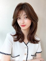 アフロート エル 錦糸町(AFLOAT L)&nbsp;【20代30代】顔まわりレイヤー/ココアベージュ/ショコラブラウン