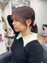 アリスバイアフロート 自由が丘(ALICe by AFLOAT) 結んでも可愛いお顔周り/小顔カット