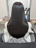 sleek式髪質改善ストレート+トリートメント ¥29000