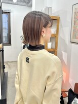 パープル 自由が丘(purple)&nbsp;大人ガーリー/ダークアッシュ/似合わせカット[自由が丘]