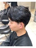 20代30代毛流れセンターパート