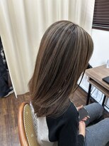 TELA HAIR 石岡店【テーラヘアー】【4月15日NEW OPEN(予定)】 筋感ベージュハイライト『TELA HAIR 石岡店』
