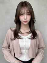 サロンドアイ(salon de i)&nbsp;上品韓国ロング × ベージュブラウン