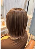 フルハイライト×シフォンブラウン