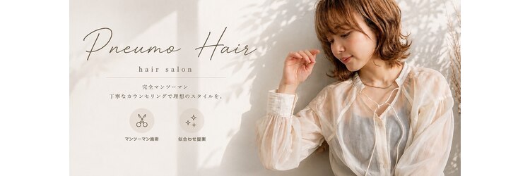 ニューモヘアー 立川(Pneumo hair)のサロンヘッダー