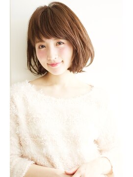 リッコ 横浜(ricco) ☆ウエット感が可愛いボブ