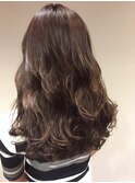 大人かわいいバイオレットアッシュ