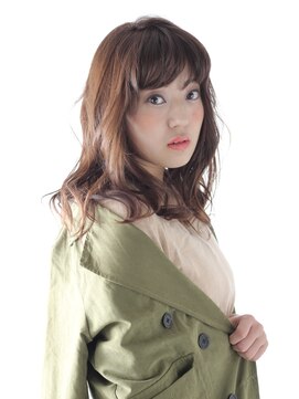 フィールエー レキシントンプラザ店(feel.a) feel.a 石沢 「グレーパールで作るゆるふわスタイル」