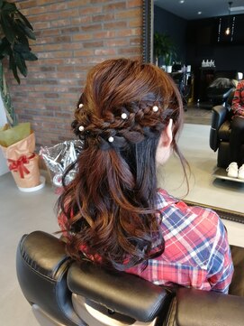 ツイーディア(Tweedia) ヘアセット