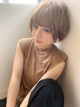 マリアバイアフロート(Maria by AFLOAT) 【山田】ひし形愛され夏ショート小顔丸みクールショート