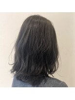 ヘアーメイク アディクト(HAIR MAKE addict) 透明感×ネイビージュ hair make addict