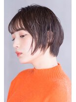 エース (ACE) ACE横浜　小顔前下がりショート×ダークブラウン
